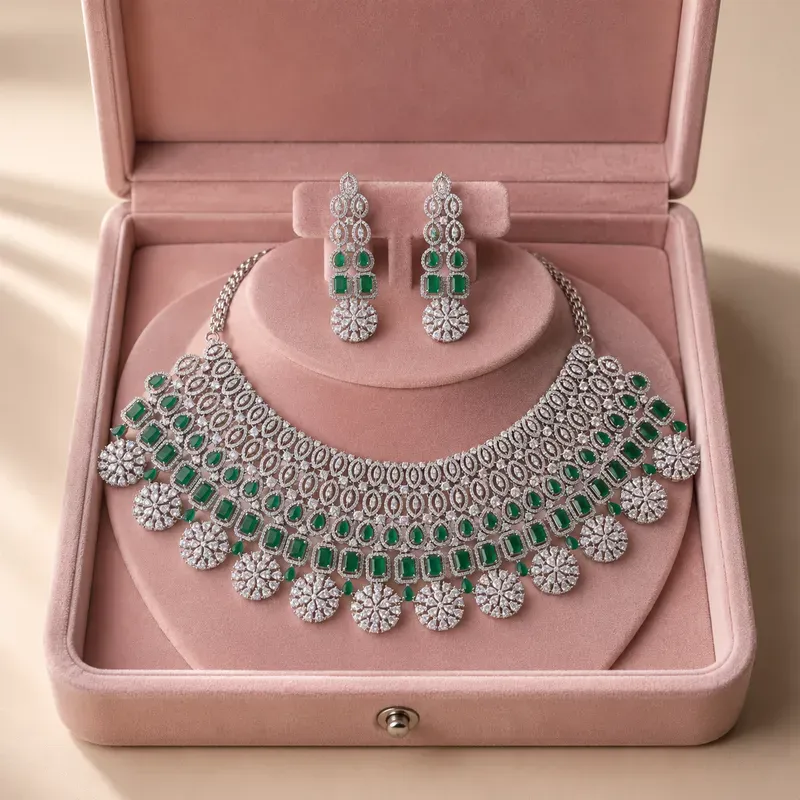 Jewelry Photos To 3D Velvet Showcases