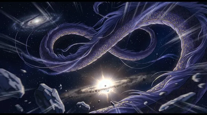 Dynamic Perspective Anime Cinematic Art