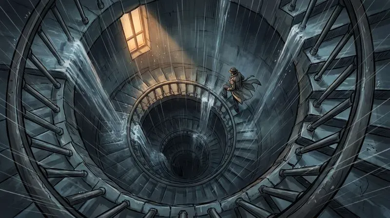 Dynamic Perspective Anime Cinematic Art