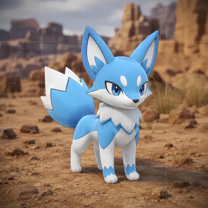 Pokemon Go Style 3D Fakemon Designs