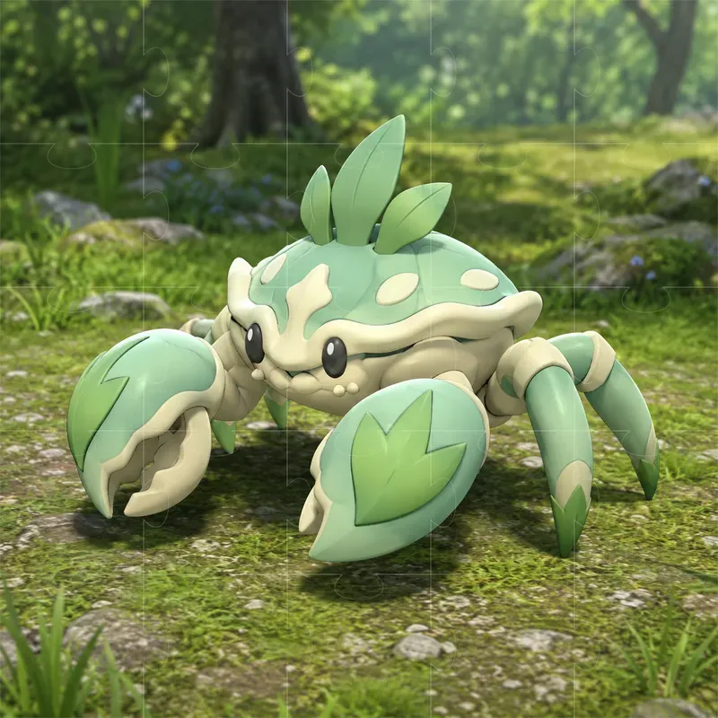 Pokemon Go Style 3D Fakemon Designs
