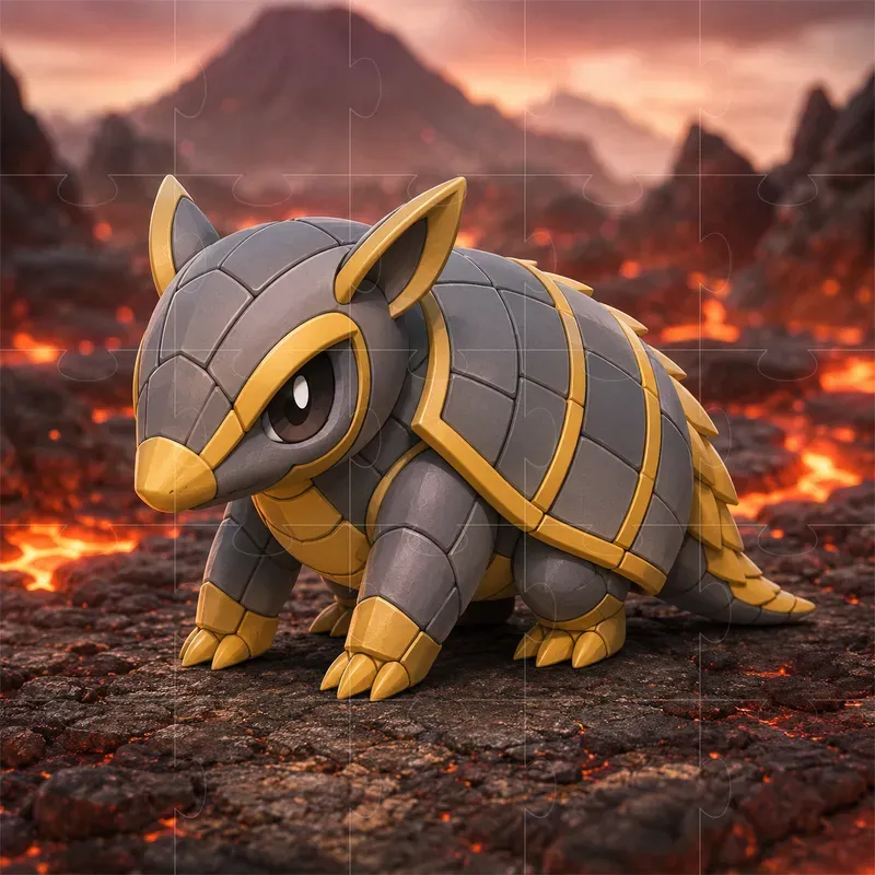 Pokemon Go Style 3D Fakemon Designs
