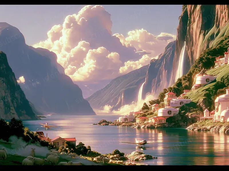 Futuristic World Landscapes