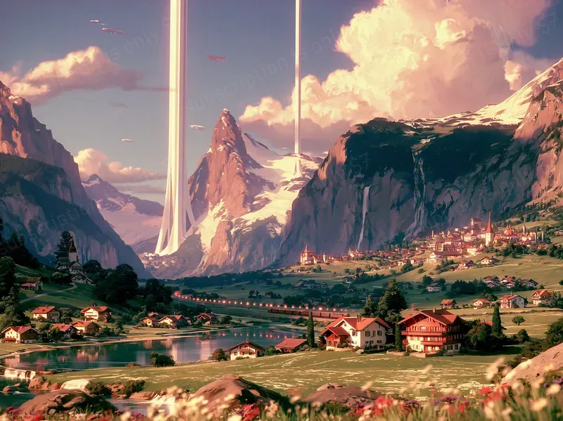 Futuristic World Landscapes