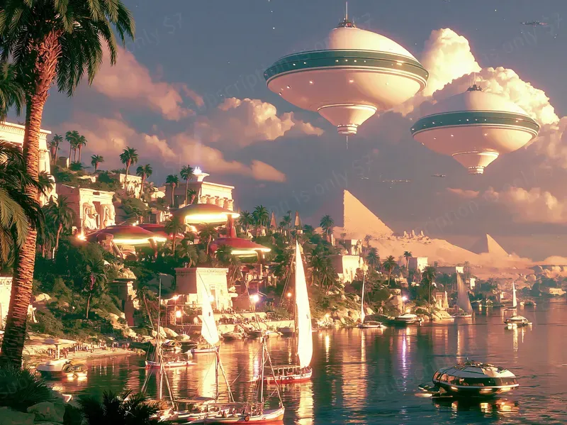 Futuristic World Landscapes
