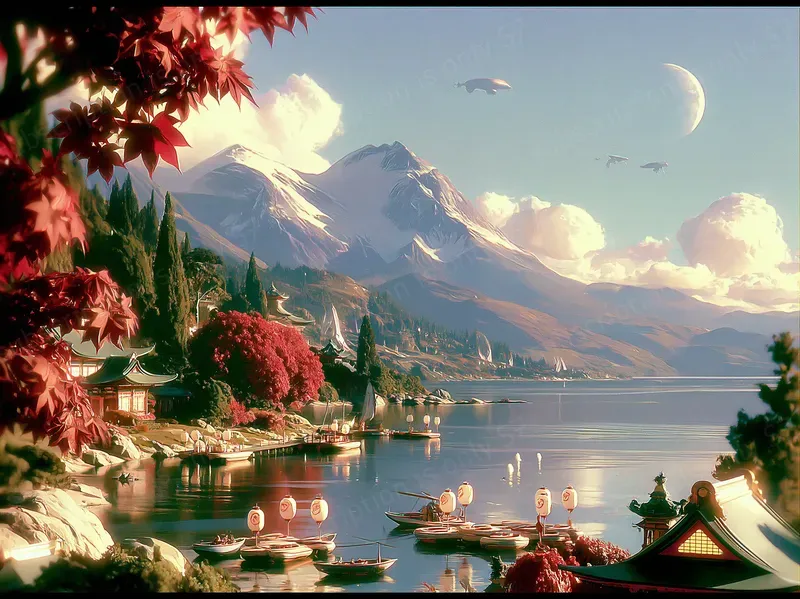 Futuristic World Landscapes