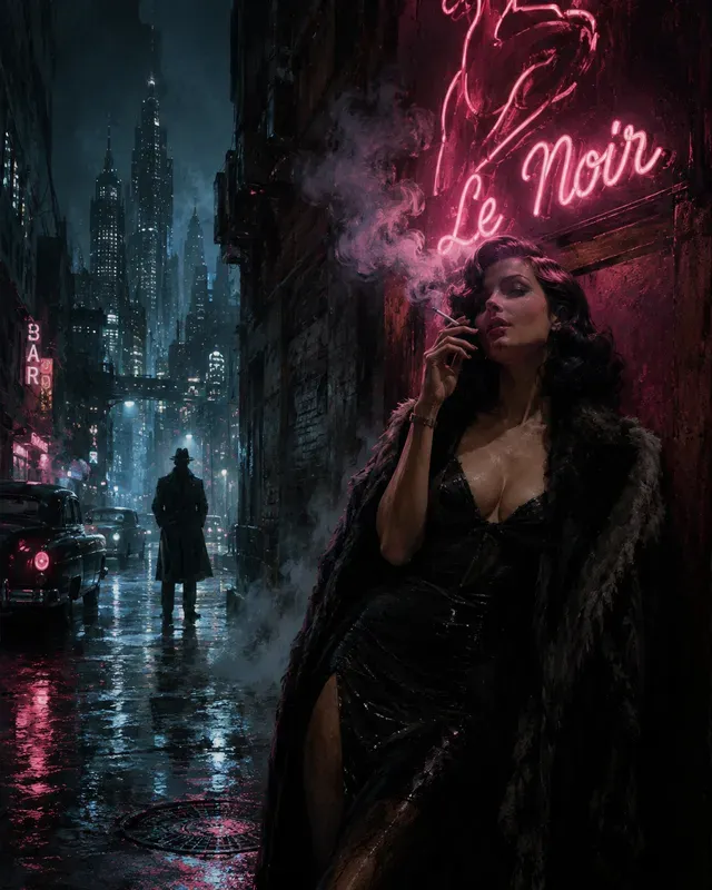 Noir Cinematic Scene Generator