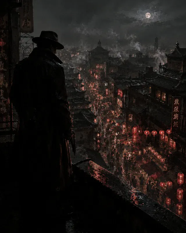 Noir Cinematic Scene Generator