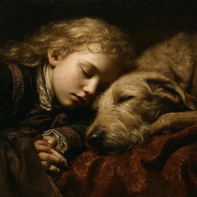 Sepia Baroque Golden Glows