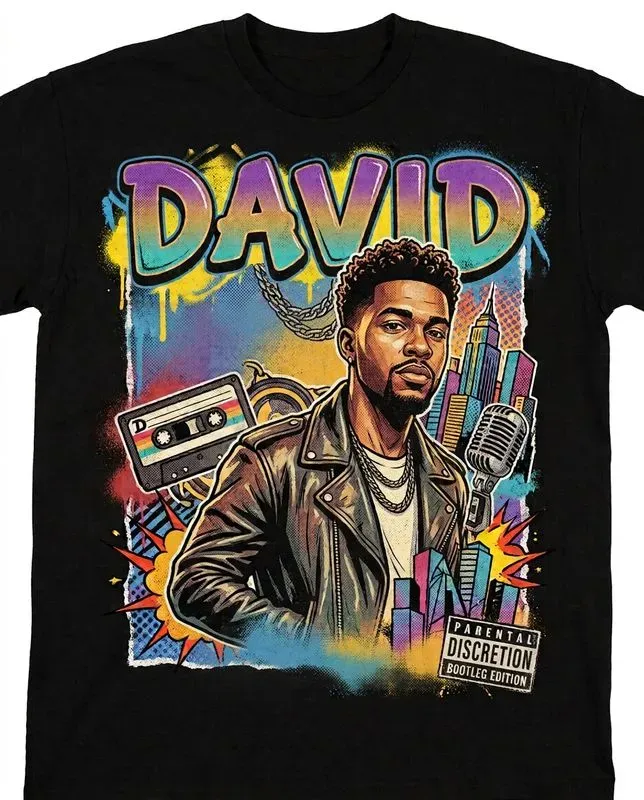 Create 90s Vintage Bootleg Style Tshirts