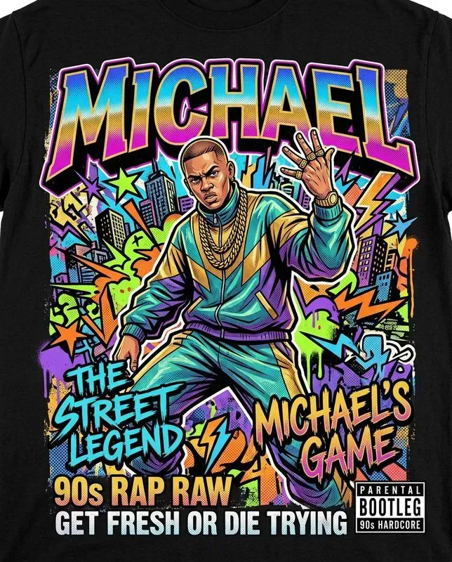 Create 90s Vintage Bootleg Style Tshirts