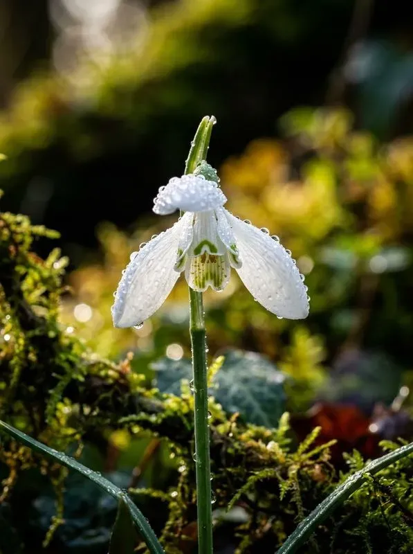 Cinematic Macro Flower Portraits