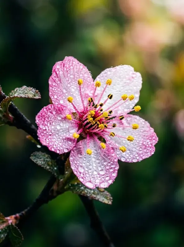 Cinematic Macro Flower Portraits