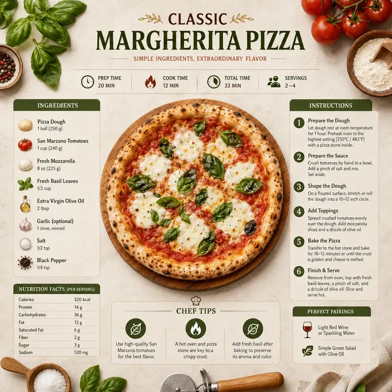 Professional Recipe Infographics