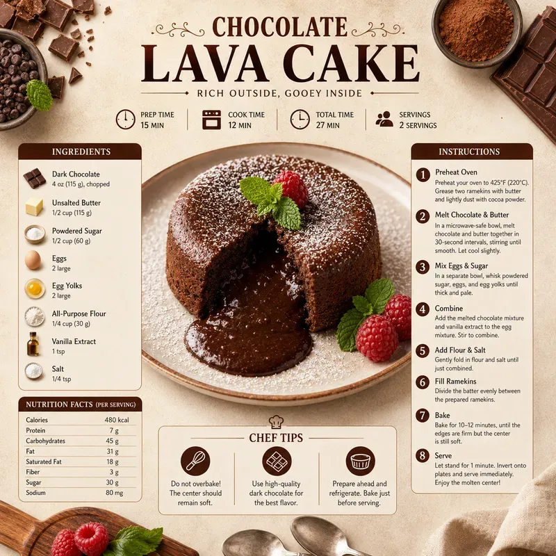 Professional Recipe Infographics