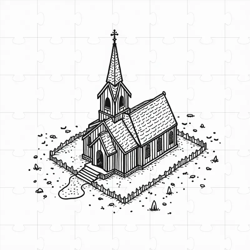 Isometric Simple Line Buildings