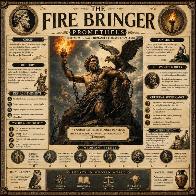Mythic Infographic Posters