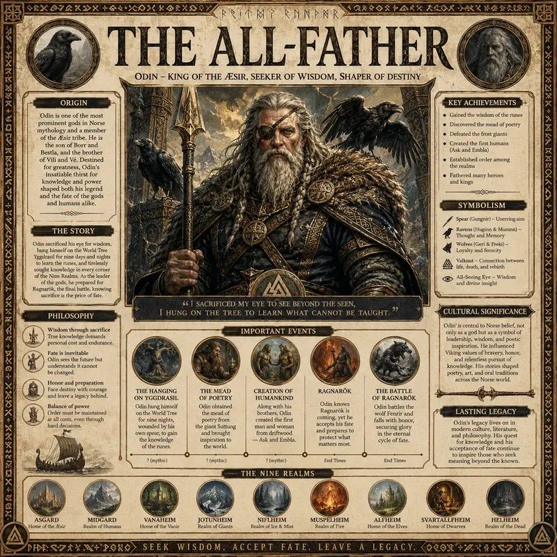Mythic Infographic Posters