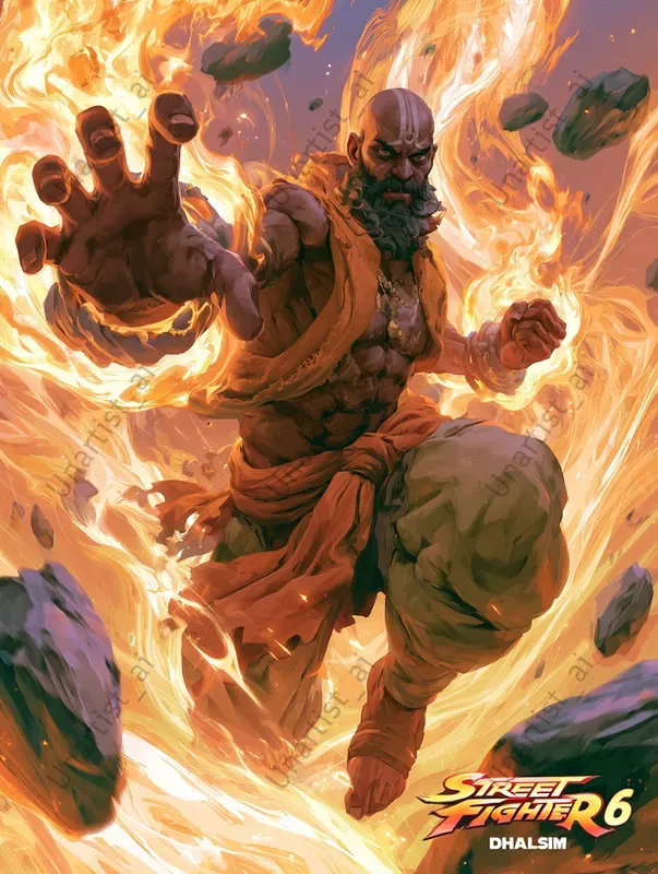 Street Fighter 6 Dynamic Characters