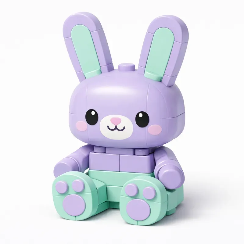 Legoinspired Cute Animal Characters