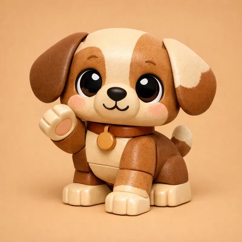 Legoinspired Cute Animal Characters