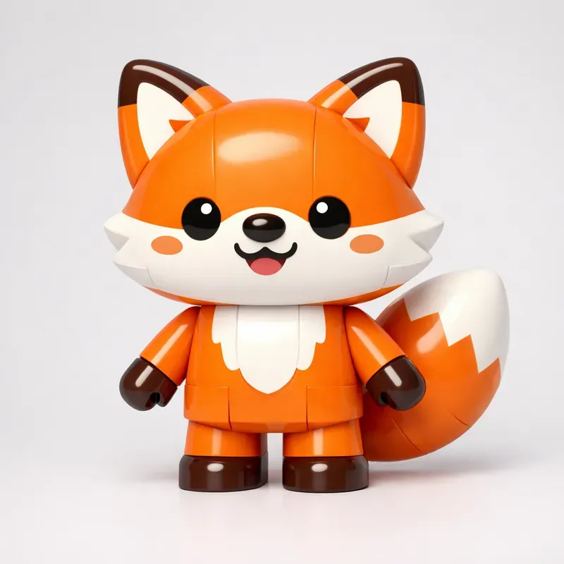 Legoinspired Cute Animal Characters