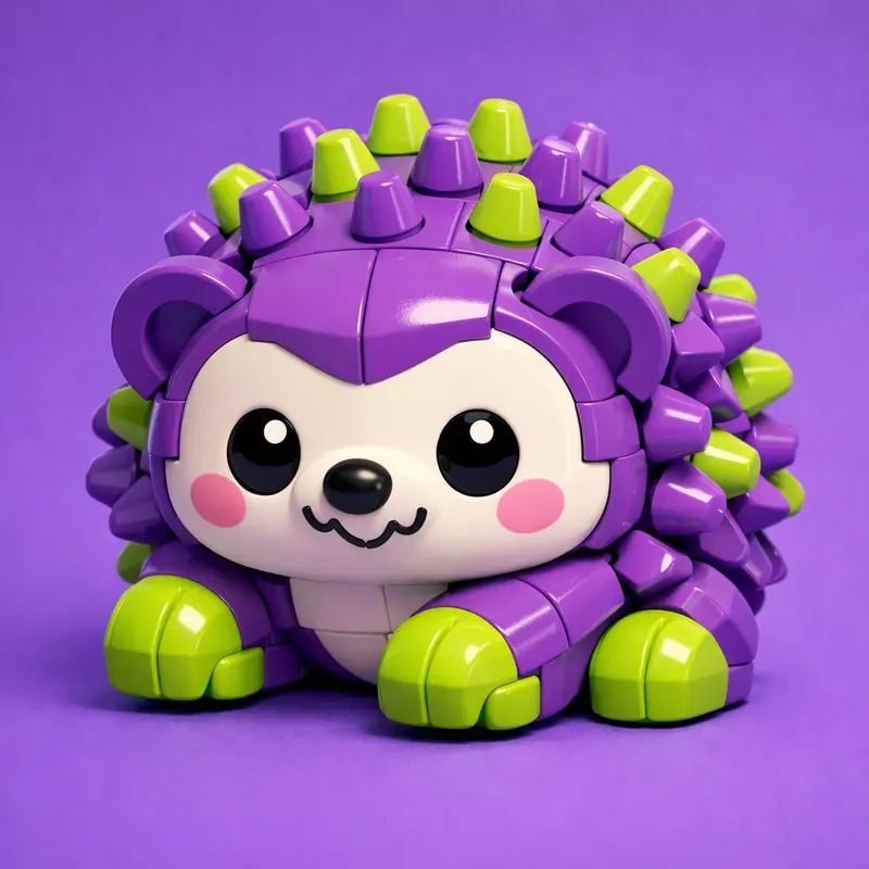 Legoinspired Cute Animal Characters