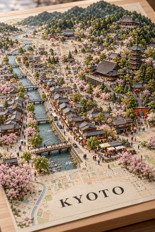 Living City Map Dioramas
