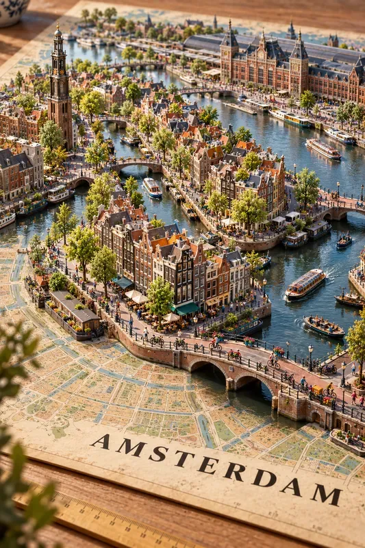 Living City Map Dioramas