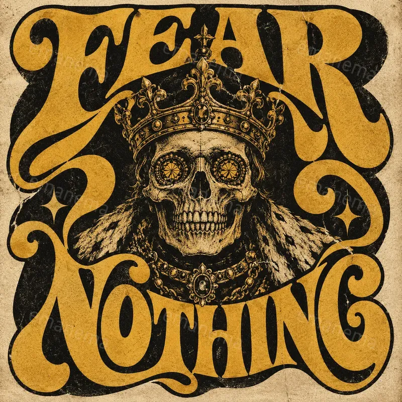 Gritty Retro Script Poster Designs