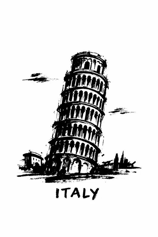 Ink Travel Poster Illustrations