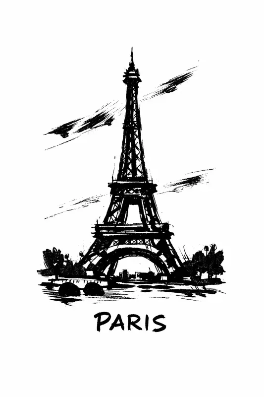 Ink Travel Poster Illustrations