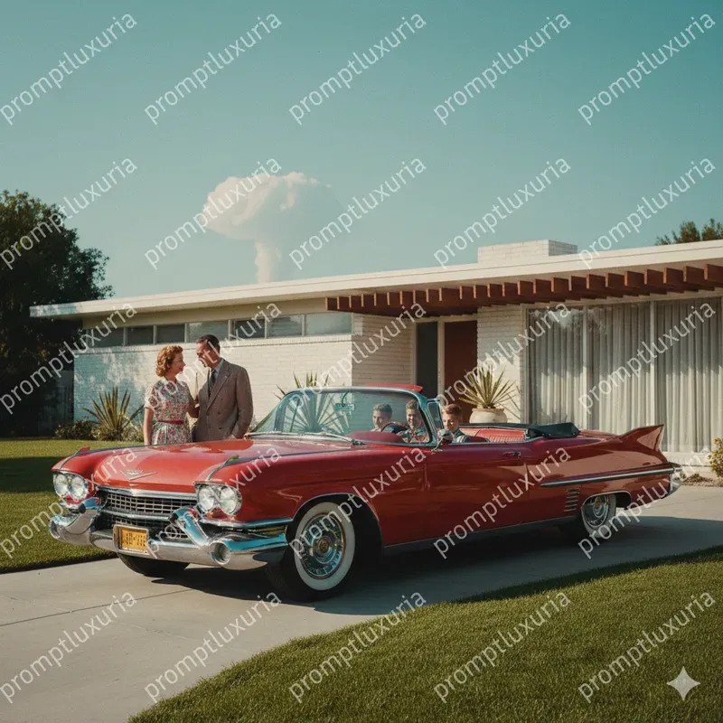 1950s Retrocinema Lifestyle Generator