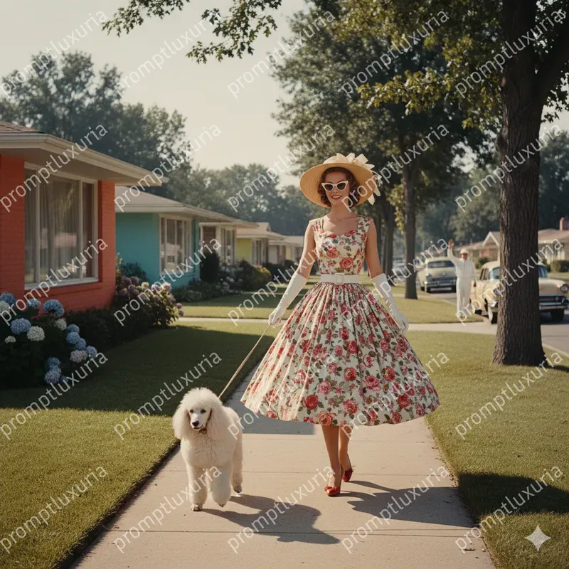 1950s Retrocinema Lifestyle Generator