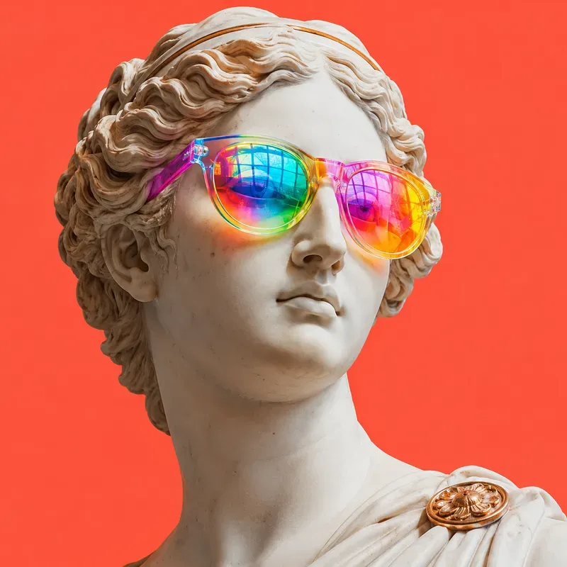 Modern Pop Art Statues