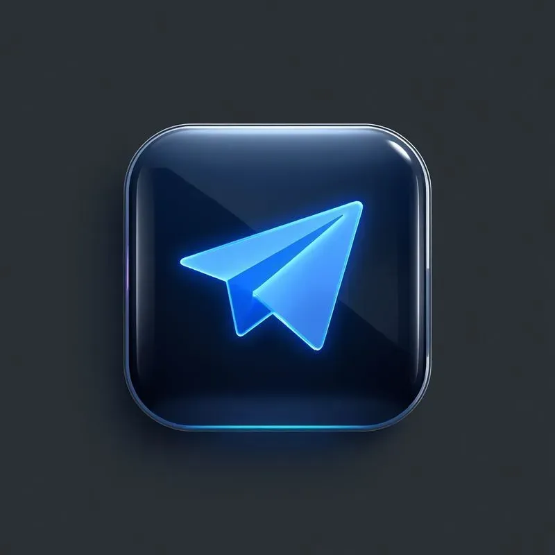 3D Cyberpunk Social Media Icons