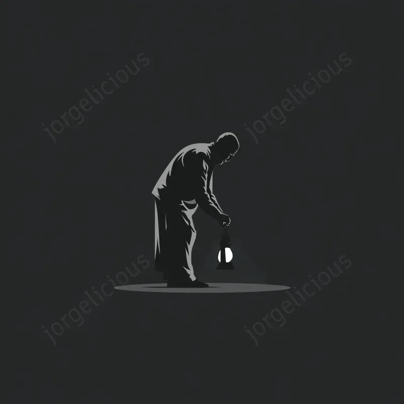 Minimal Dark Editorial Scenes