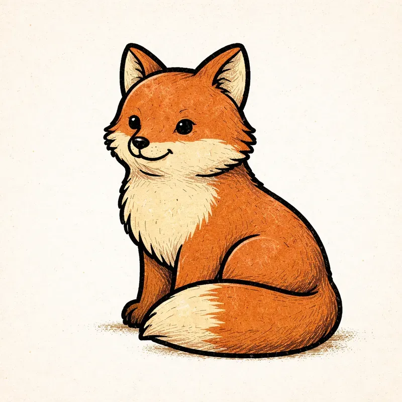 Vintage Stamp Animal Generator