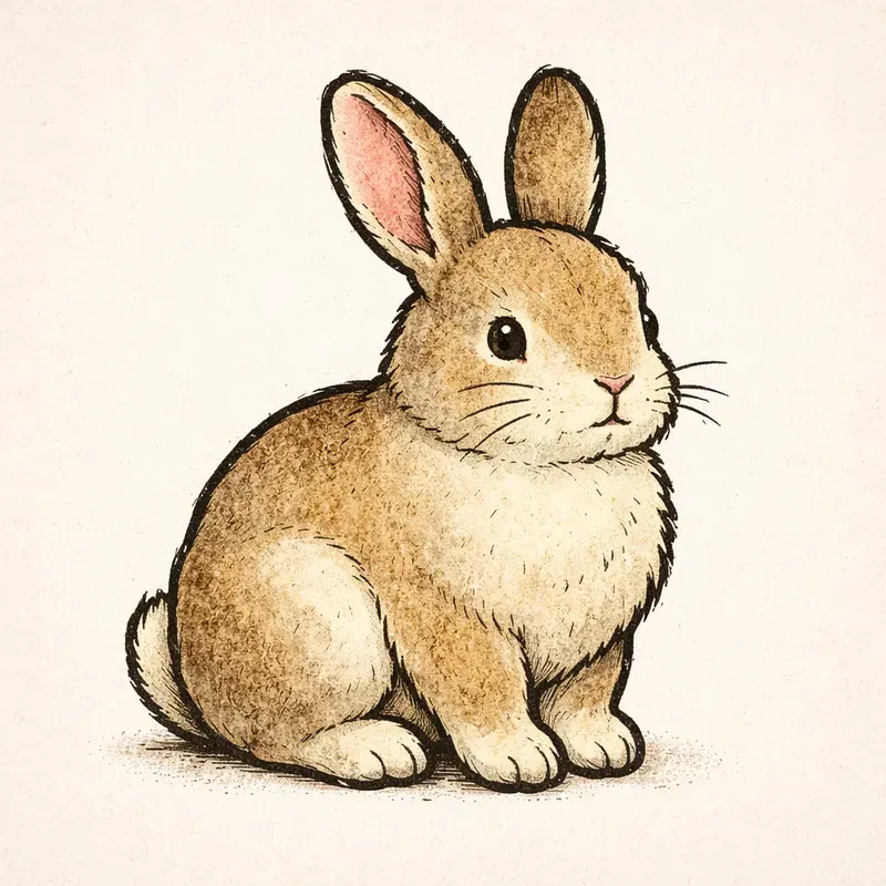 Vintage Stamp Animal Generator