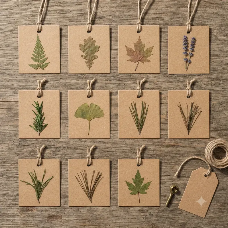 Botanical Ledger Ephemera Builders