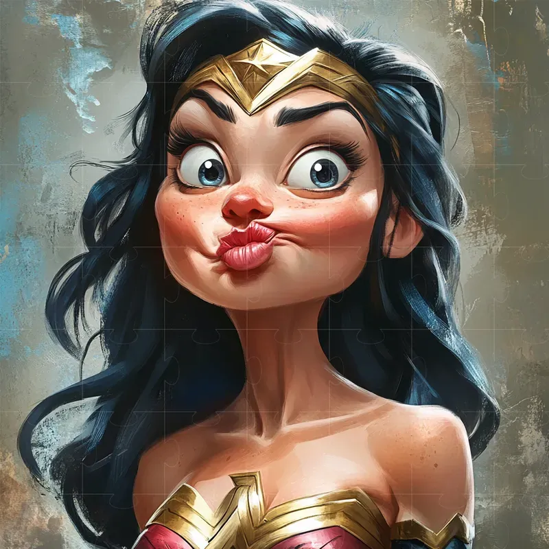 Exaggerated Caricatures