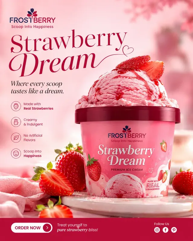 Premium Instagram Commercial Posters