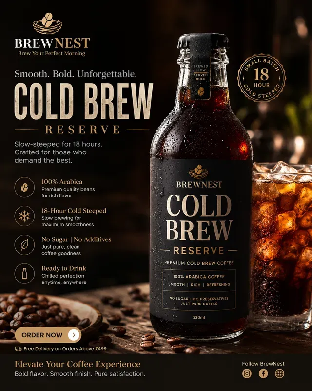Premium Instagram Commercial Posters