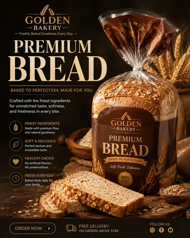 Premium Instagram Commercial Posters