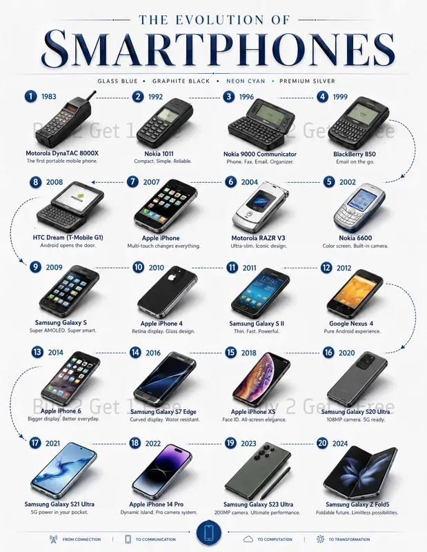 Evolution Infographic Posters