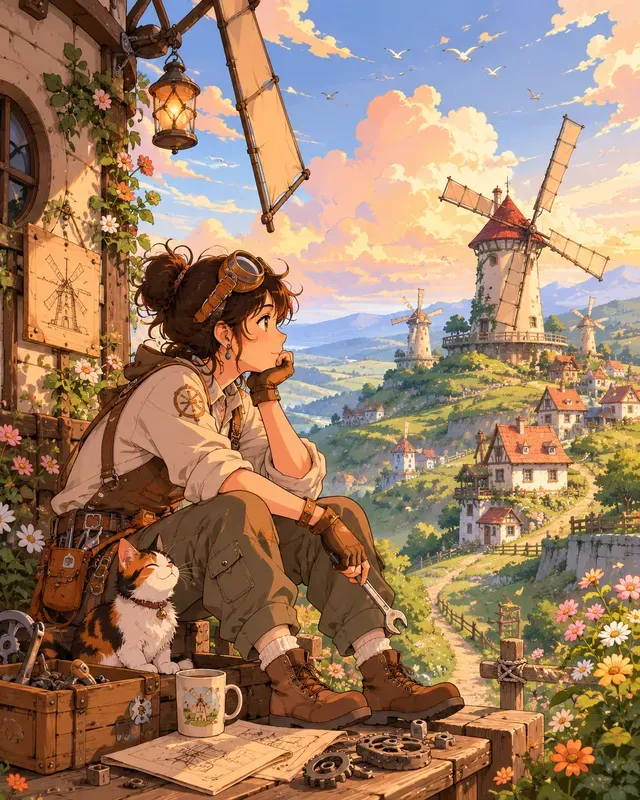 Lofi Anime Fantasy Adventures