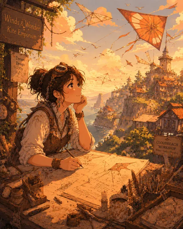 Lofi Anime Fantasy Adventures