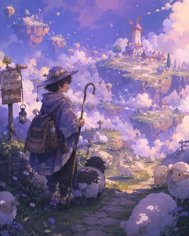 Lofi Anime Fantasy Adventures