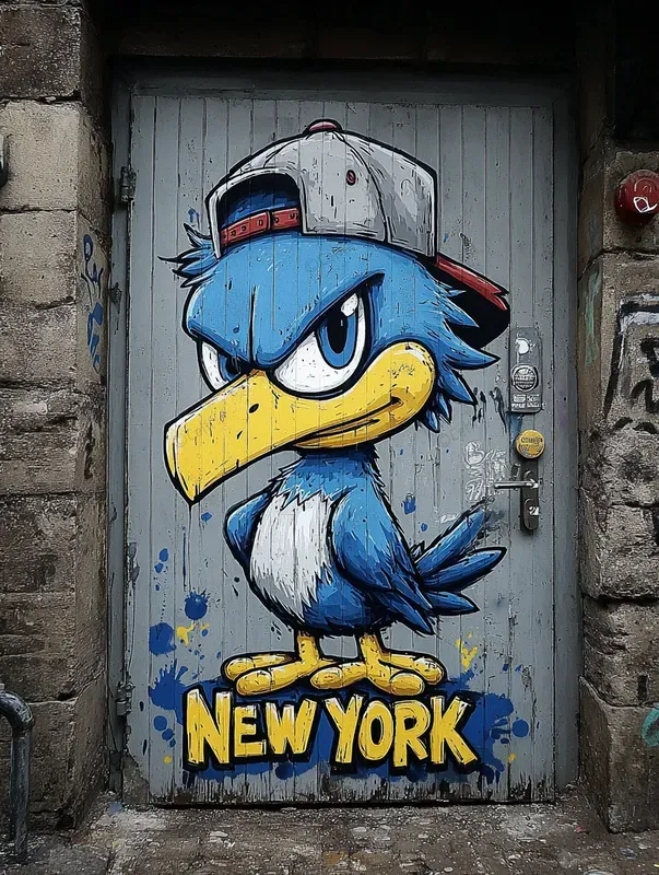 Street Art City Characters