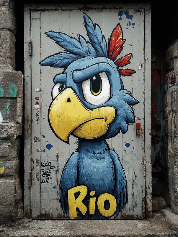 Street Art City Characters